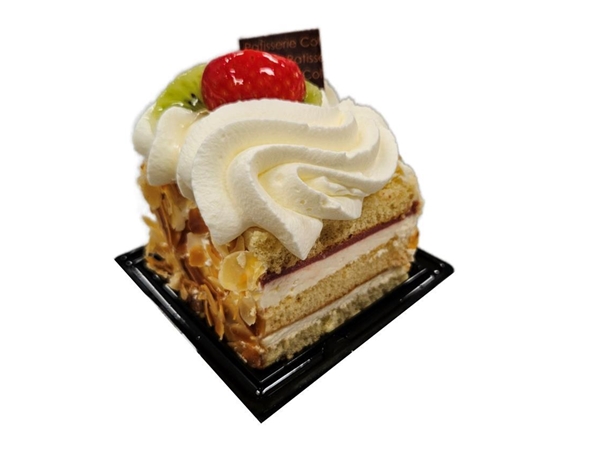 Slagroomcake gebak