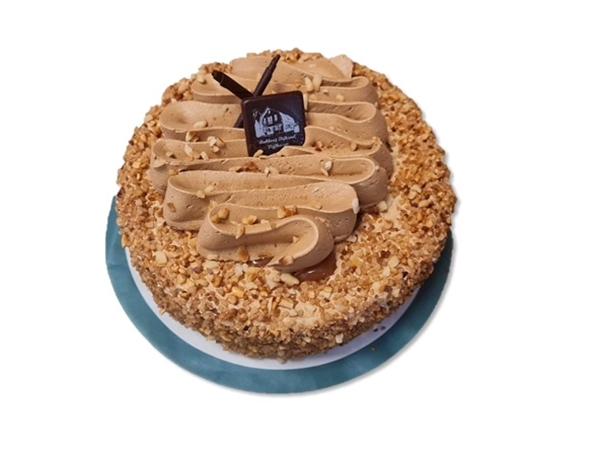 Hazelnoot schuim taartje (6 pers)